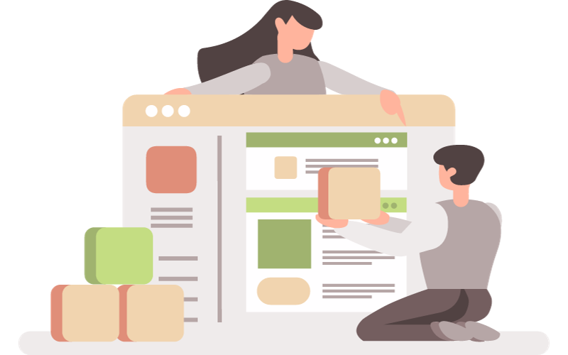 DIY Website Builder (800 x 500 px) DIY Website Builder